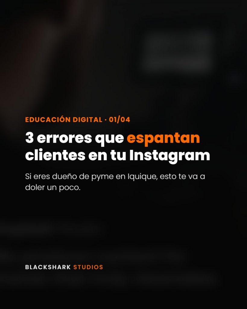 errores instagram pyme iquique
